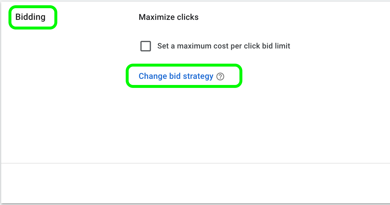 Steps to set up Target CPA strategy in Google Ads