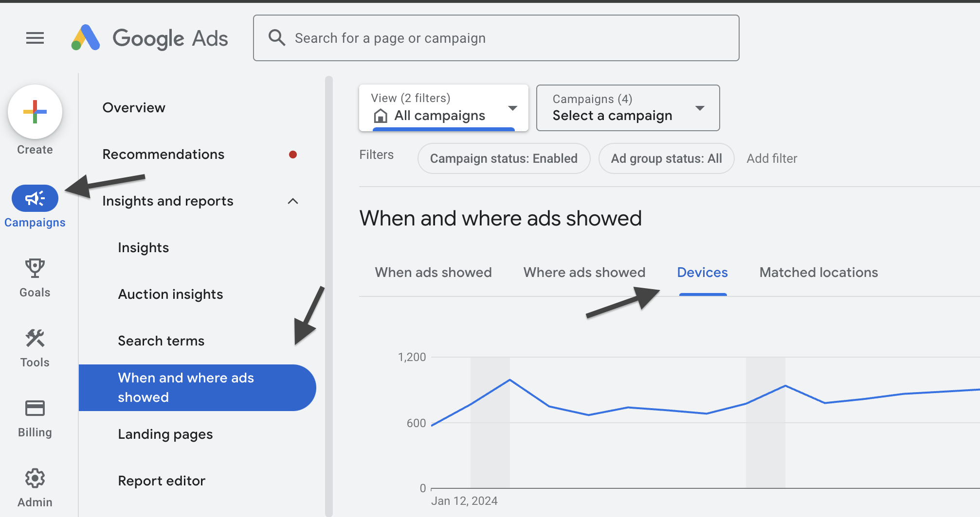 Setting Up Device Targeting in Google Ads